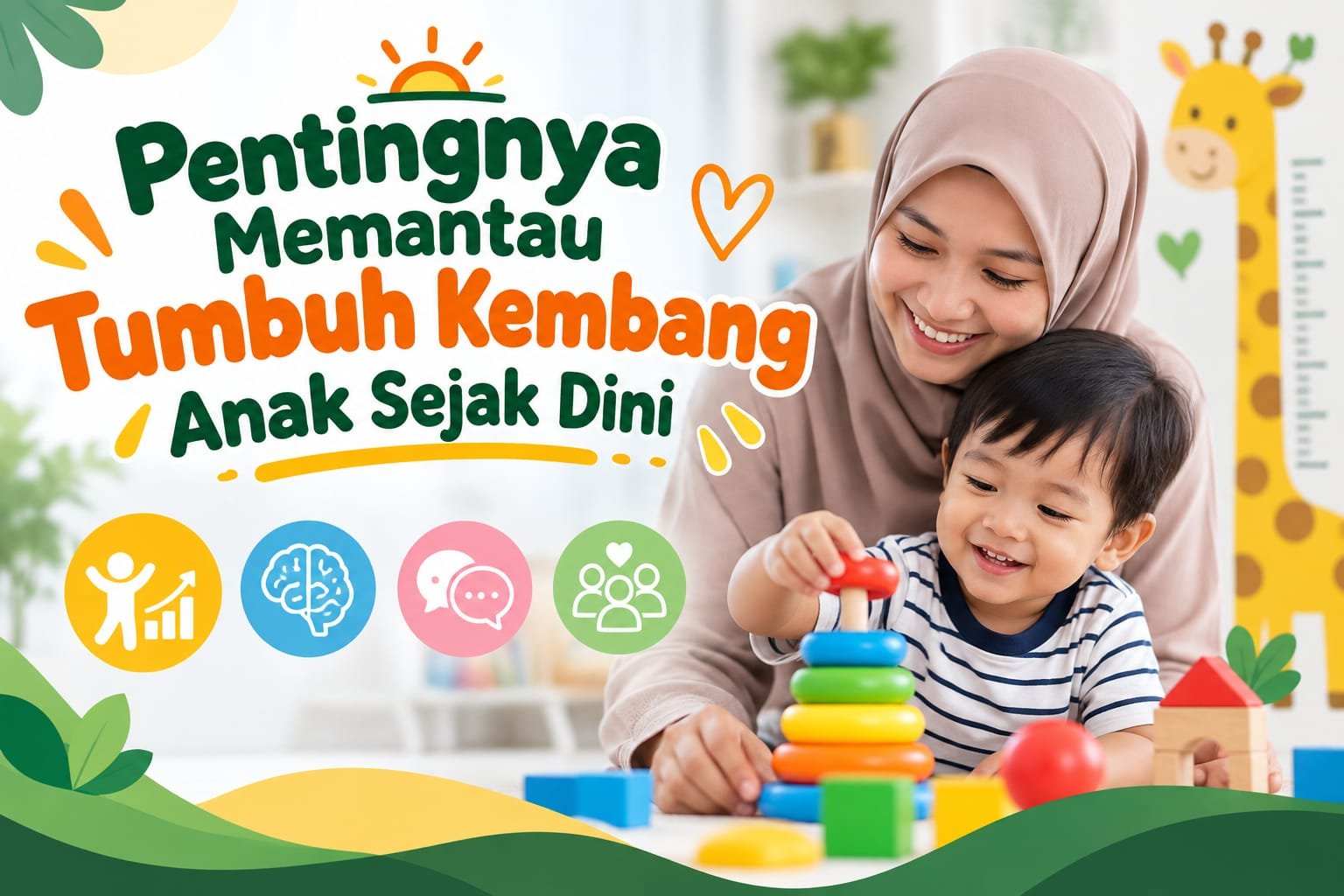 Pentingnya Memantau Tumbuh Kembang Anak Sejak Dini